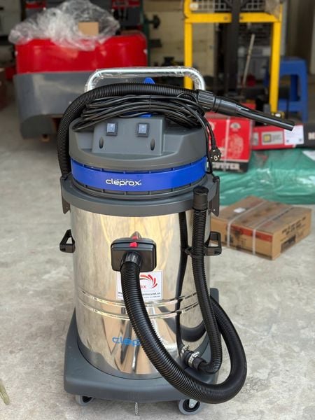 Máy hút bụi CLEPROX X-2/75 thùng inox