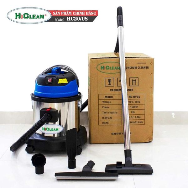 Máy hút bụi công nghiệp Hiclean. Model: HC20/US
