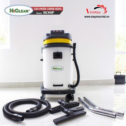 Máy hút bụi công nghiệp HiClean HC80P