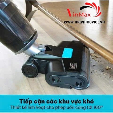 Máy hút bụi lau sàn thông minh không dây BLACK+DECKER BXUVXA02