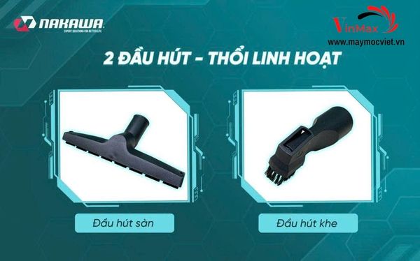 Máy Hút Bụi Công Nghiệp NAKAWA NK-VC1715PRO 1700W