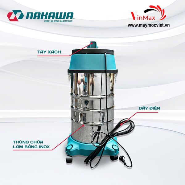 Máy Hút Bụi Công Nghiệp 30 Lít NAKAWA NK-VC1730
