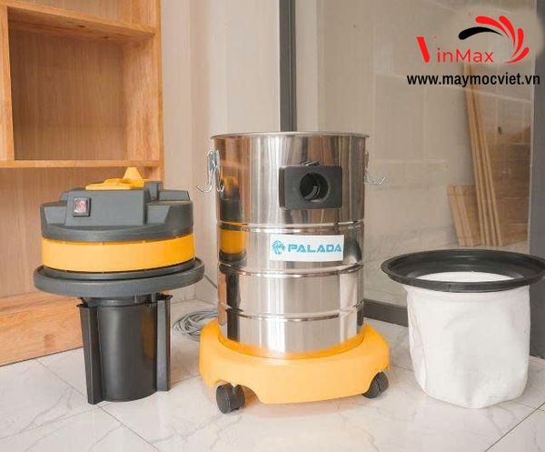 Máy hút bụi Palada PD30 thùng inox
