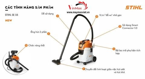 Máy Hút Bụi Điện SE33 STIHL SE01-012-4400