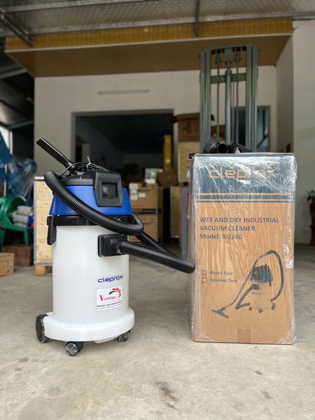 Máy hút bụi CleproX X1/40 ( thùng nhựa )