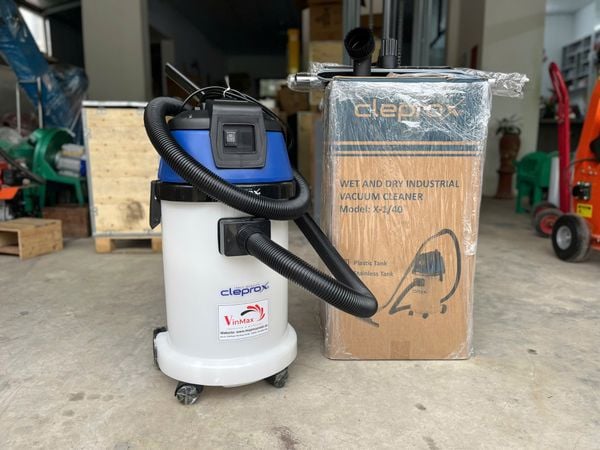 Máy hút bụi CleproX X1/40 ( thùng nhựa )