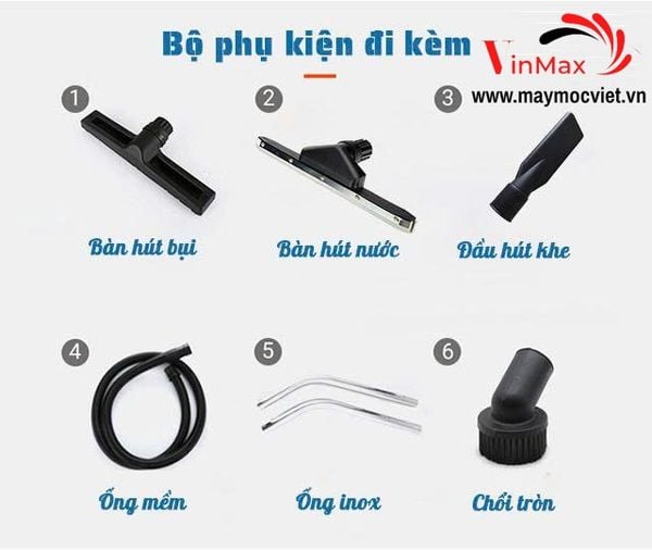 Máy hút bụi công nghiệp TopClean TC 60-3