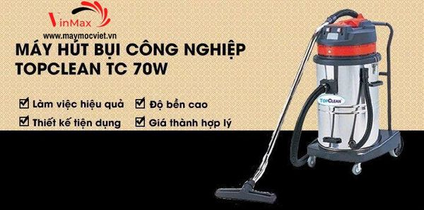Máy hút bụi công nghiệp lớn TopClean TC 70W