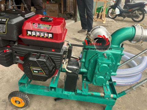 Máy Hút Bùn Chạy Xăng Đề Nổ 20HP Turbo TBH820