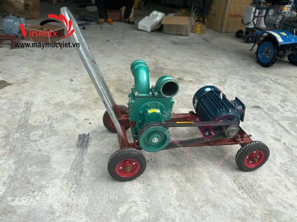 Máy hút bùn thải chống tắc cánh thép 4kW 3 pha Turbo TBH4380