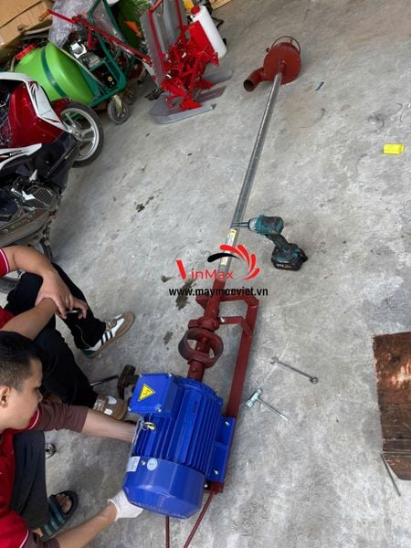 Máy Hút Bùn Cần Dài 2m2 Motor 3 Pha Turbo TB223
