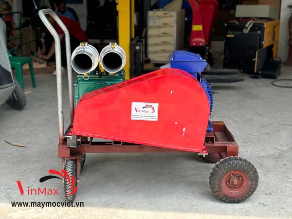 Máy bơm hút bùn chất thải lẫn rác 2 đầu họng 100mm chống tắc 15KW TB1015