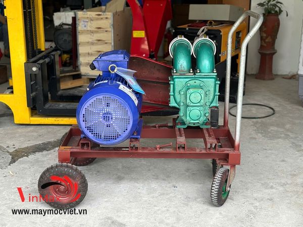 Máy bơm hút bùn chất thải lẫn rác 2 đầu họng 100mm chống tắc 15KW TB1015