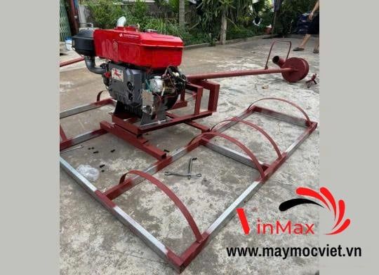 Máy Hút Bùn Chạy Dầu Diesel Đề Điện
