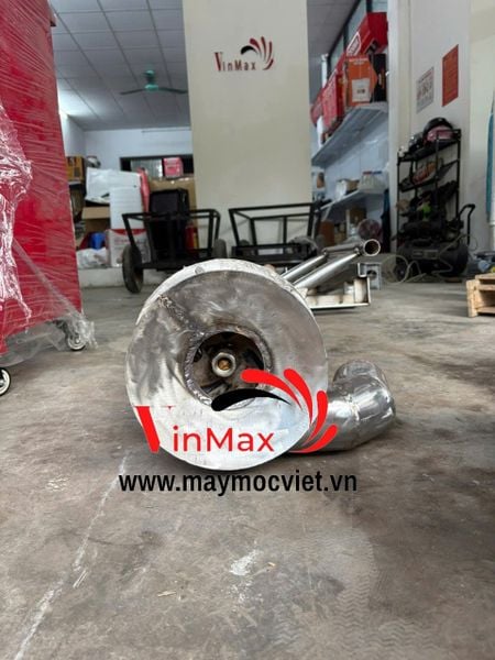 Dàn Hút Bùn Inox 2.5m Cốt 42 Mặt Bích 4 Cánh Turbo TBH2500