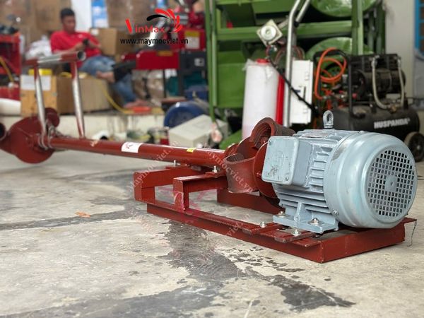 Máy hút bùn, chất thải cần cứng họng 100mm, 4kW – 380V Turbo TBH1004