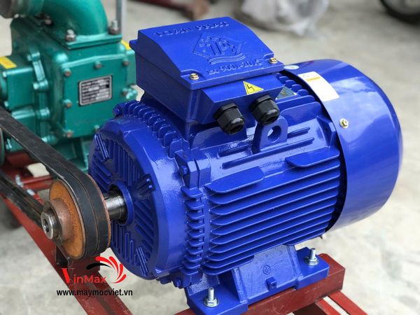 Máy bơm hút bùn chất thải lẫn rác 2 đầu họng 100mm chống tắc 11KW Turbo TB1011