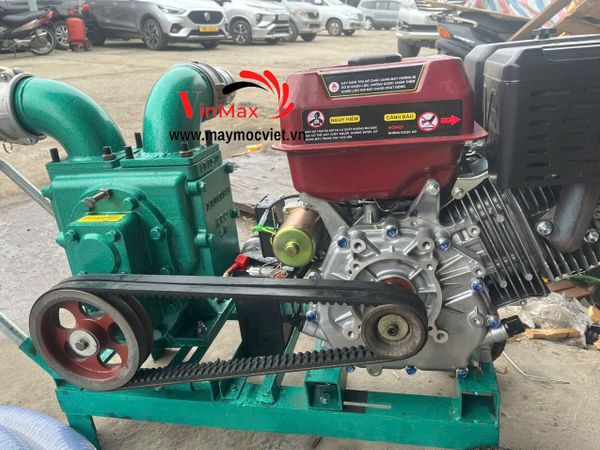 Máy Hút Bùn Chạy Xăng Đề Nổ 20HP Turbo TBH820