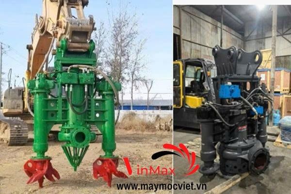 Đầu Bơm Bùn Cát Sỏi Thủy Lực Turbo YSQ100-20