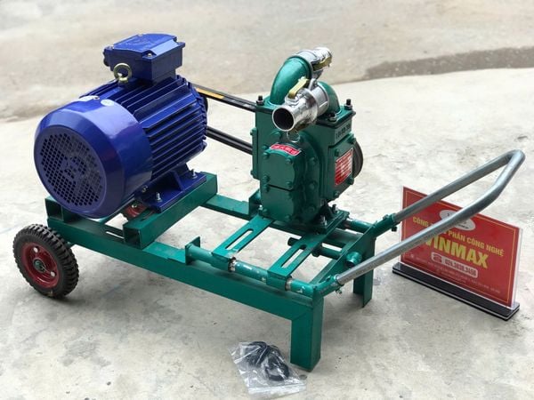 Máy Hút Bùn Chống Tắc Họng Xả 50 Motor 5.5kW Turbo 5055