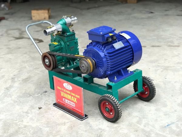 Máy Hút Bùn Chống Tắc Họng Xả 50 Motor 5.5kW Turbo 5055