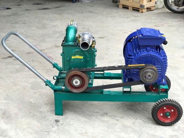 Máy Hút Bùn Chống Tắc Họng Xả 50 Motor 5.5kW Turbo 5055