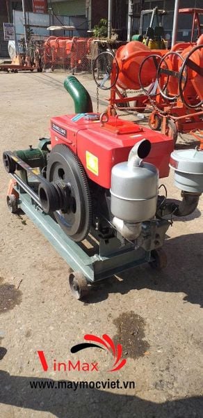 Máy Bơm Hút Cát Đầu Nổ Diesel D24-100 Turbo TB24100