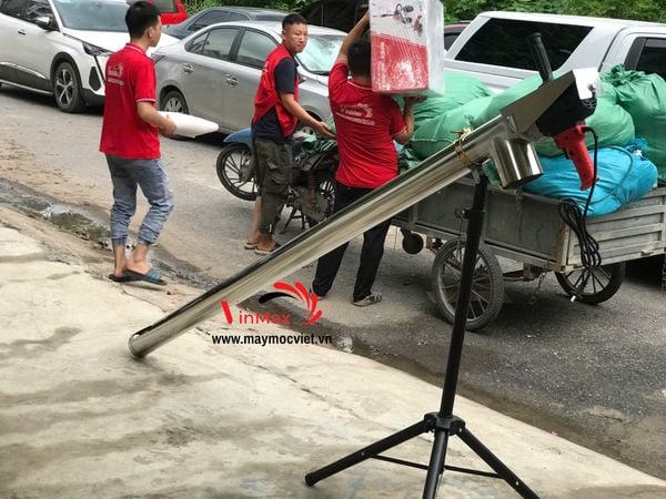 Máy hút nông sản, máy hút hạt inox 2.6m Turbo TBH2600