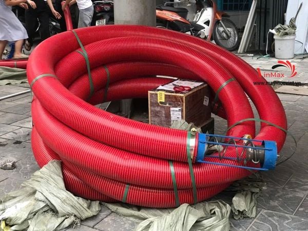 Máy hút nông sản cáp mềm 15 mét 3 pha 15kw Turbo TBH1515