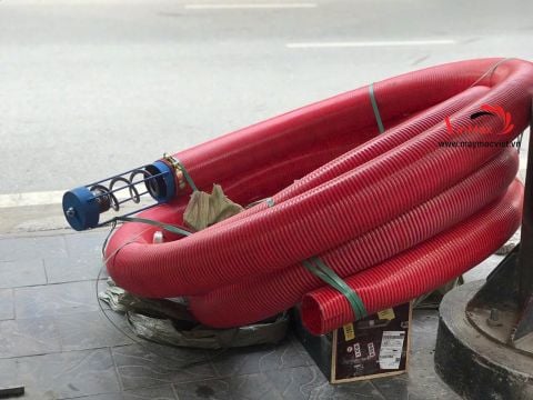 Máy hút nông sản cáp mềm 15 mét 3 pha 15kw Turbo TBH1515