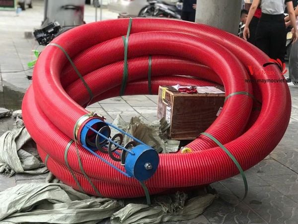 Máy hút nông sản cáp mềm 15 mét 3 pha 15kw Turbo TBH1515