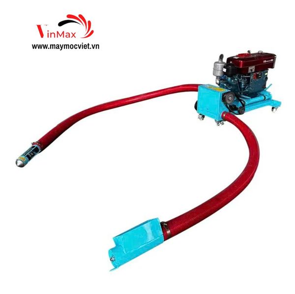 Máy hút nông sản, hút hạt 2 đầu 15 mét dùng đầu nổ 15HP Turbo TBH15