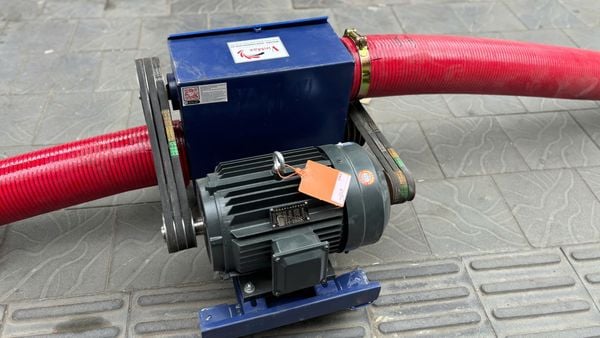 Máy hút nông sản, nguyên liệu 2 đầu 20m công suất 7.5kw Turbo TBH2075