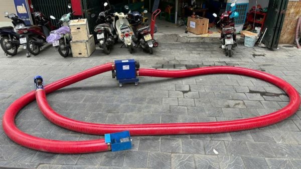 Máy hút nông sản, nguyên liệu 2 đầu 20m công suất 7.5kw Turbo TBH2075