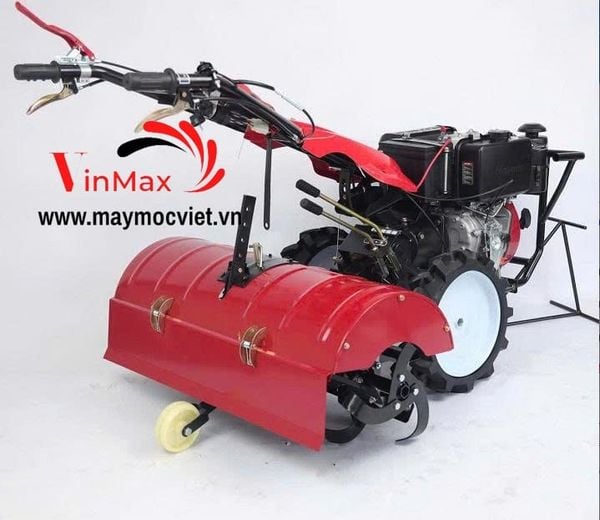 Máy Xới Đất Diesel 10Hp Huspanda HCS186DE (2 Cầu Sau)