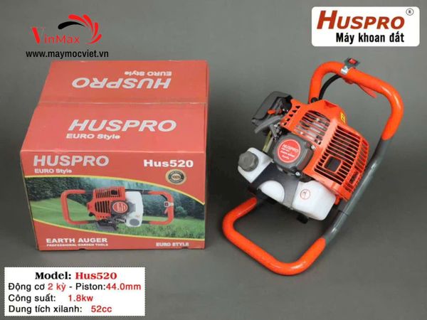 Máy khoan đất 2 thì Huspro HUS520