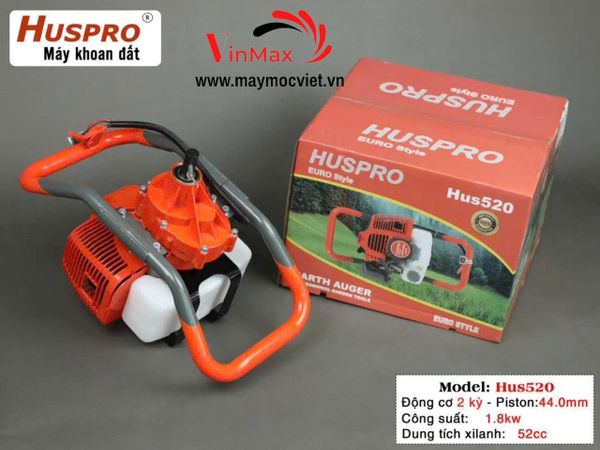 Máy khoan đất 2 thì Huspro HUS520