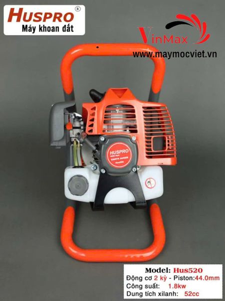 Máy khoan đất 2 thì Huspro HUS520