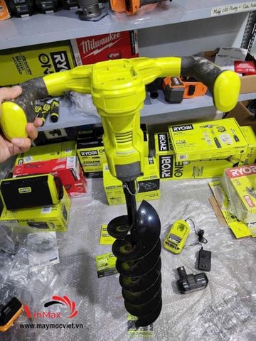 Máy khoan đất dùng pin Ryobi ONE+ HP 18V