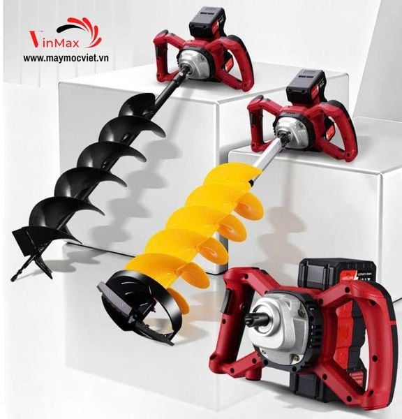 Máy khoan đất dùng pin 2 pin Turbo KTB21
