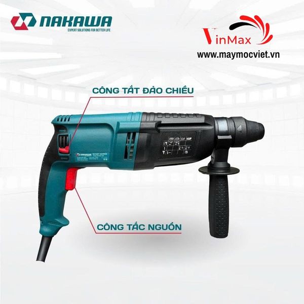 Máy khoan đục 3 chức năng NAKAWA NK-KD2-26A