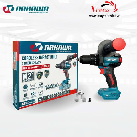 Máy Khoan Dùng Pin 21V Nakawa NK-K16013PRO ( chưa gồm pin )