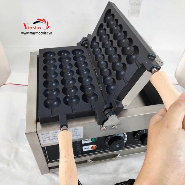 Máy Làm Bánh Hồ Lô 3 Xiên 7 Viên Turbo HL30