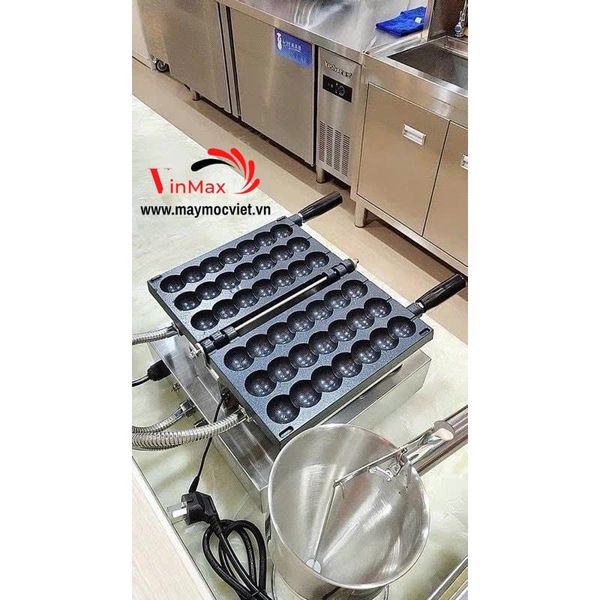 Máy Làm Bánh Hồ Lô 3 Xiên 7 Viên Turbo HL30