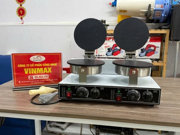 Máy Làm Vỏ Ốc Quế Đôi Turbo ZS-C2