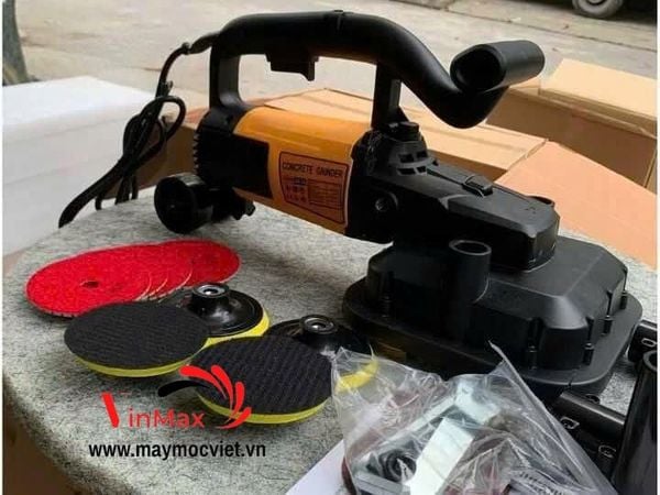Máy Mài Sàn Bê Tông Cầm Tay 4 Đĩa Mài 3800W ZX32