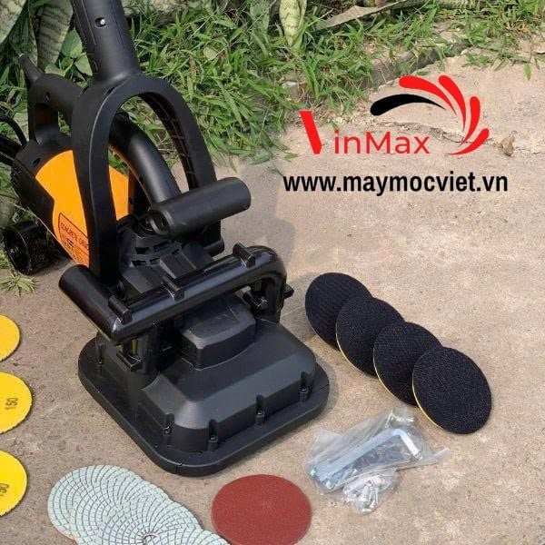 Máy Mài Sàn Bê Tông Cầm Tay 4 Đĩa Mài 3800W ZX32
