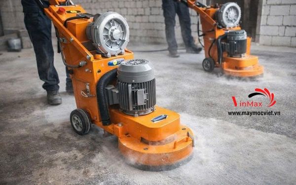 Máy Mài Sàn Bê Tông Hút Bụi Z330E 3kW