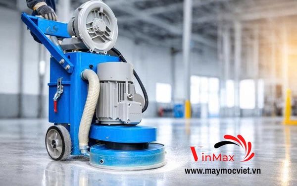 Máy Mài Sàn Bê Tông Hút Bụi Z330E 3kW