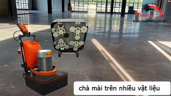 Máy mài sàn bê tông K12 A6 (có biến tần)